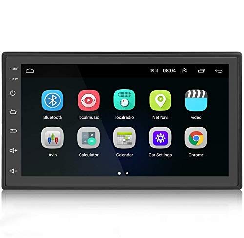 Radio 2 DIN Android GPS Podofo 7 Pulgadas Capacitiva Pantalla táctil Completa WiFi FM Radio Coche Bluetooth Pantalla de Espejo para teléfonos iOS con Android + Cámara de Respaldo Radio 2 DIN Android GPS Podofo 7 Pulgadas Capacitiva Pantalla táctil Completa WiFi FM Radio Coche Bluetooth Pantalla de Espejo para teléfonos iOS con Android + Cámara de Respaldo