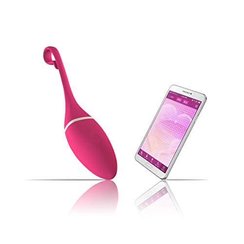 REALOV Masajeador Bluetooth suelo pelvico con APP Masajeador Kegel control remoto vibración personalizada y 20 Frecuencias Ejercitador Kegel para Mujer con APP para iOS y Android