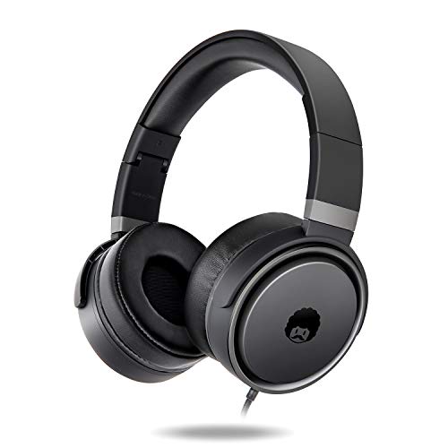 Rockpapa Circle One Auriculares Over Ear con Cables 1.5 m y Micrófono Control del Volumen (Negro Gris) Rockpapa Circle One Auriculares Over Ear con Cables 1.5 m y Micrófono Control del Volumen (Negro Gris)