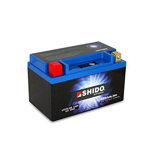 SHIDO LTX7A-BS LION -S- Batería de ion de litio, color azul