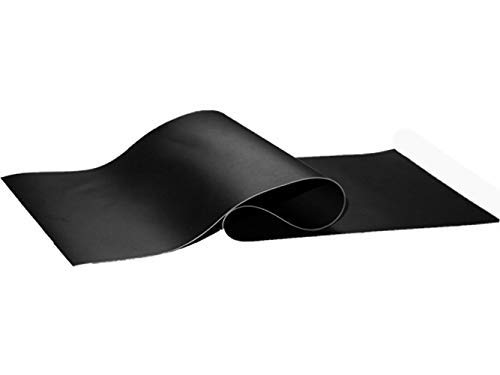 Sika Lámina de PVC para estanque, color negro, grosor: 0,5 mm/1,0 mm/1,5 mm (fabricado en Alemania, grosor de PVC 0,5 mm, 4 m x 4 m)