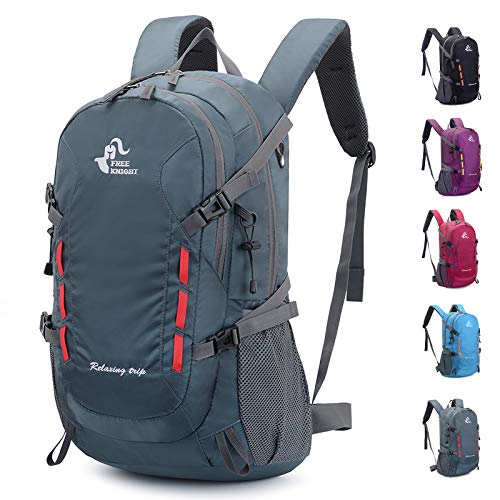 SKYSPER Mochila de Senderismo 30 litros Impermeable Macutos Mochila Trekking al Aire Libre Ultraligera Ergonómica para Escalada Deporte Viajes Acampadas