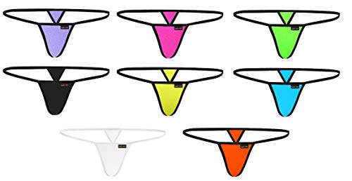 Sohimary 101 Mini Conjunto de 8 Bikini Tanga String Mujer XS S M L 34 36 38 40 Multicolor