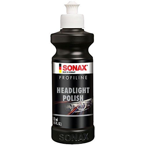 SONAX 02761410 Profiline HeadlightPolish Pasta de lijado para la renovación de faros de plástico (250 ml)