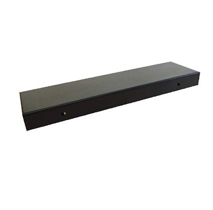 Soporte de metal color negro 800mm largo x 50mm ancho - Accesorios para lámparas