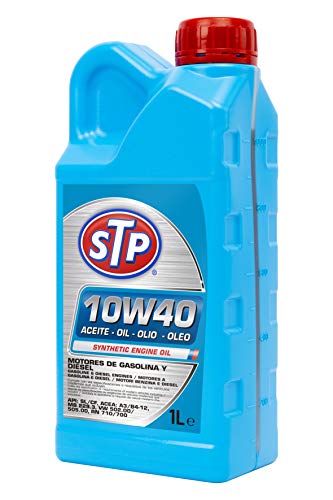 STP 10W40 - Aceite para Motores Gasolina y Diesel (API: SL/CF, ACEA: A3/B4-12, MB 229.3, 502.00/505.00, RN 710/700) STP 10W40 - Aceite para Motores Gasolina y Diesel (API: SL/CF, ACEA: A3/B4-12, MB 229.3, 502.00/505.00, RN 710/700)