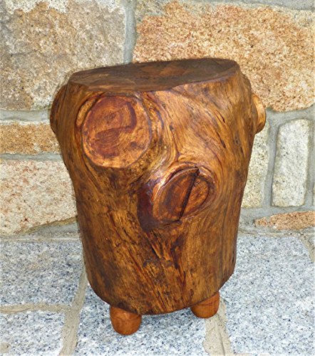 Taburete, Puf, con Patas, Rústico con Patas, de Madera recuperada, Alto 53cm, Ancho 43cm - 75,00€ Taburete, Puf, con Patas, Rústico con Patas, de Madera recuperada, Alto 53cm, Ancho 43cm - 75,00€