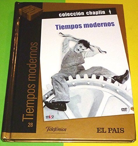 TIEMPOS MODERNOS DVD + LIBRO Charles Chaplin & Paulette Goddard