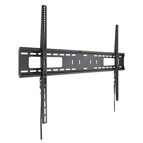 TooQ LP41100F-B - Soporte Fijo de Pared para Monitor/TV/LED de 60" a 100", hasta 75kg de Peso, Distancia a la Pared 30mm, Ultra Delgado, Formato VESA hasta 900x600, Color Negro