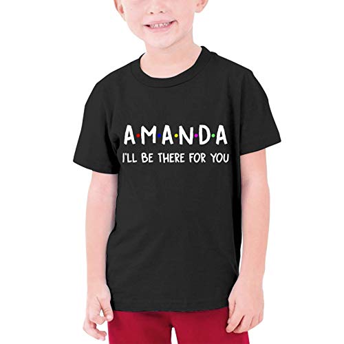 XCNGG Niños Tops Camisetas Amanda Gorman Boys T-Shirts Novelty Youth Tees with Cool Designs
