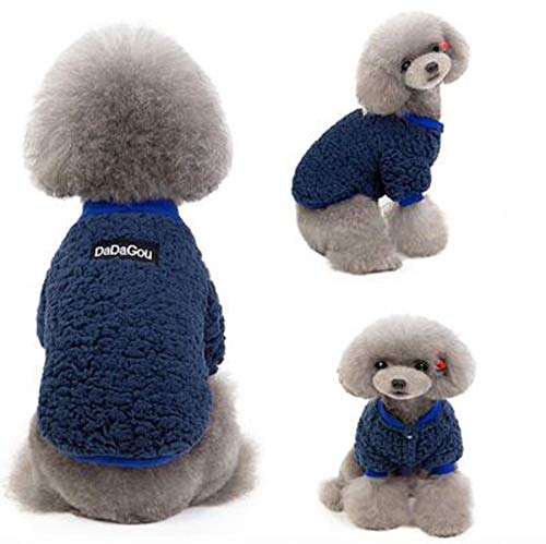 YBBT Ropa para Mascotas Abrigo para Perros Suéter para Perros El suéter para Perros Suave, cómodo, cálido y Resistente al frío es Adecuado para Perros pequeños, medianos y Grandes