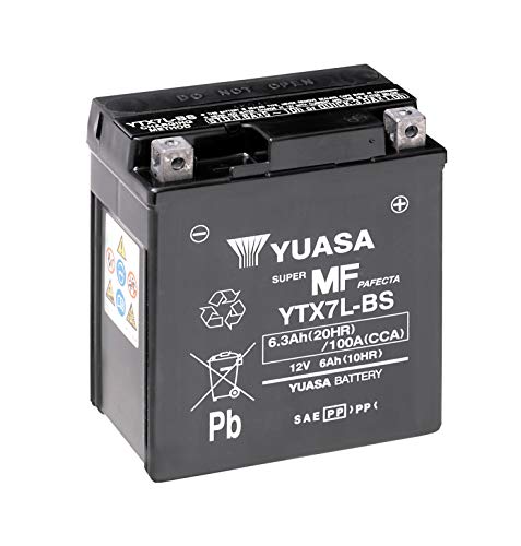 Yuasa YTX7L-BS(WC) Batería sin Mantenimiento Yuasa YTX7L-BS(WC) Batería sin Mantenimiento