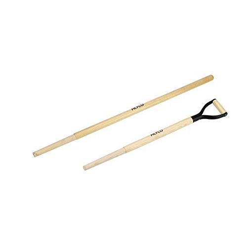 Alyco 198527 198527-Mango Madera Tipo Anilla Punta horca 38x900 mm, Negro Alyco 198527 198527-Mango Madera Tipo Anilla Punta horca 38x900 mm, Negro