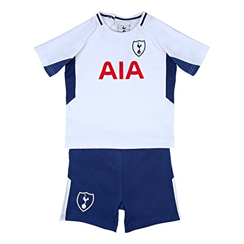 Conjunto de camiseta y pantalones cortos oficiales de Tottenham Hotspur FC para bebé