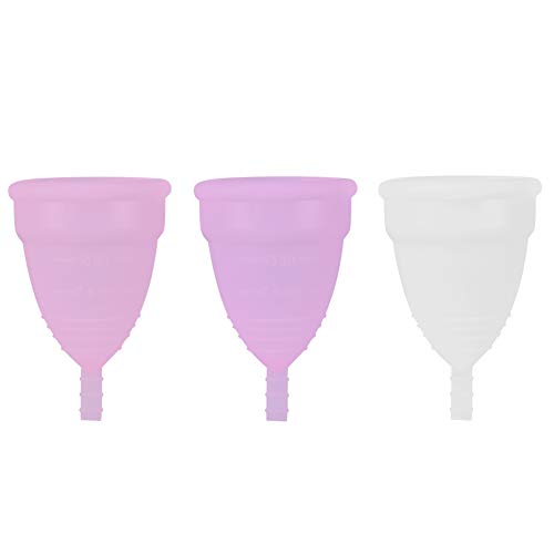 Copa Menstrual de silicona (Tallas S y L) Envío del color aleatorio (L)