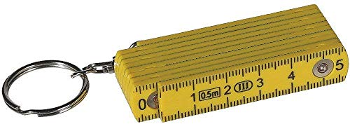 Familienkalender Mini metro plegable 50 cm llavero con selección de colores (amarillo)