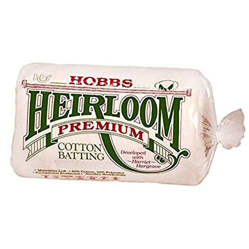 Hobbs Heirloom Premium Algodón: 90 x 108 Pulgadas, Mezcla, Natural, 90 x 108in (Queen)