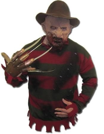 Horror-Shop Freddy Krueger Pullover Deluxe XS