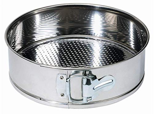 imf Molde Desmontable, Metal, Acero Inoxidable, 26 x 7 cm imf Molde Desmontable, Metal, Acero Inoxidable, 26 x 7 cm