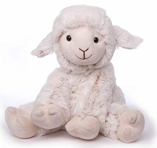 Inware 5912 - Peluche de oveja Beo, sentado, crema, 19 cm