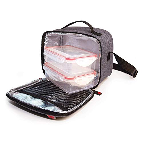 IRIS City Lunchbag térmica, Bolsa: Poliéster, Gris, 4L IRIS City Lunchbag térmica, Bolsa: Poliéster, Gris, 4L