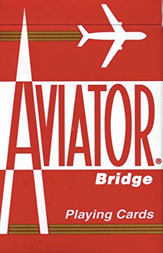 Jeu de 54 Cartes Aviator - Bridge - Dos Rouge