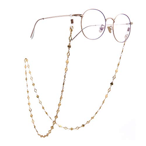 LIKGREAT Collar largo con cadena circular para gafas para mujer, accesorios de moda LIKGREAT Collar largo con cadena circular para gafas para mujer, accesorios de moda