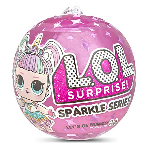 L.O.L Surprise! 560296 L.O.L Sparkle Series con Acabado Brillante y 7 sorpresas, Multi