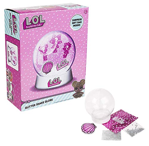 Lol Surprise - Bola de nieve de confeti brillante para montar para niña – 3 modelos para coleccionar