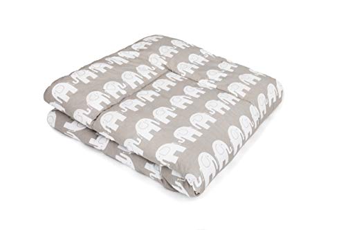 Manta de bebe para arroparlo y para gatear I alfombra de bebe para jugar, Parque bebe 100x100 / 120x120 I OEKO-TEX - SWADDYL (100x100) Elefante Manta de bebe para arroparlo y para gatear I alfombra de bebe para jugar, Parque bebe 100x100 / 120x120 I OEKO-TEX - SWADDYL (100x100) Elefante
