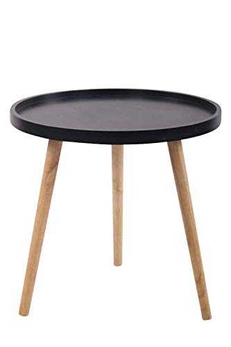 Mesa Auxiliar Hillerod I Mesa de Centro Baja con Tablero de MDF I Mesa de Café con Base de Madera I Mesa de Teléfono Color:, Color:Negro Mesa Auxiliar Hillerod I Mesa de Centro Baja con Tablero de MDF I Mesa de Café con Base de Madera I Mesa de Teléfono Color:, Color:Negro