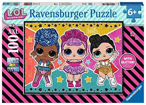 Ravensburger - Puzzle L.O.L. Glitter , 100 piezas XXL (12881)