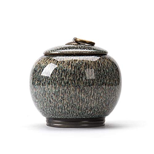 Tarro de té de cerámica, estilo vintage, estilo chino, tarros de almacenamiento, latas de té, latas tradicionales, organizador