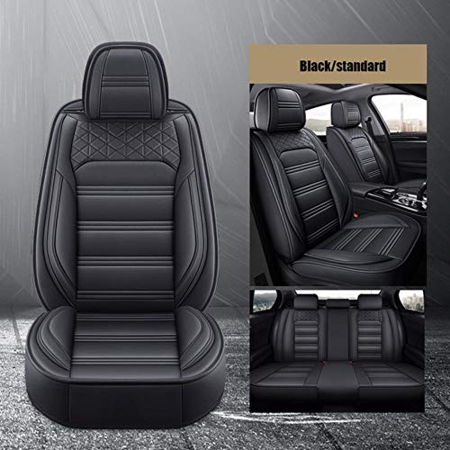 0beilita Fundas Asientos Coche Universales para Audi A3 8P 8L Sportback A6 4F A4 A6 A5 A7 Q2 Q3 Q5 Q7 Accesorios Coche, Estándar Negro 0beilita Fundas Asientos Coche Universales para Audi A3 8P 8L Sportback A6 4F A4 A6 A5 A7 Q2 Q3 Q5 Q7 Accesorios Coche, Estándar Negro