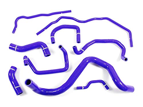 1.8T Manguera de silicona para agua fría, kit azul Golf 4 A3 TT Leon 1.8T 20 V Turbo AJQ APP ARY 1010926 1.8T Manguera de silicona para agua fría, kit azul Golf 4 A3 TT Leon 1.8T 20 V Turbo AJQ APP ARY 1010926