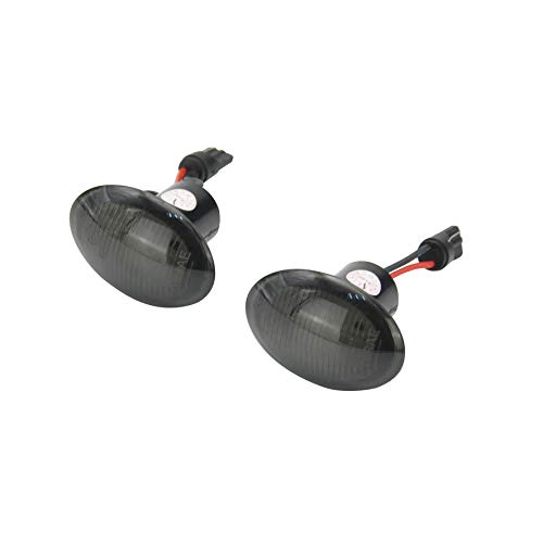 2x LED INTERMITENTES DINAMICOS AHUMADOS F. 500 595 695 500C 312 E4 MOT TÜV ITV