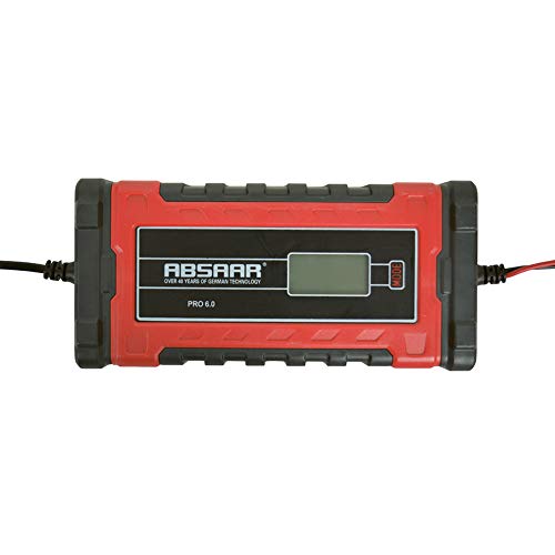 Absaar 062077 Pro Cargador de batería, 6/12 V