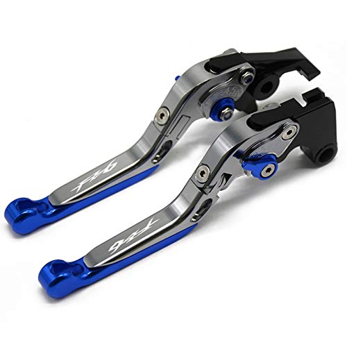 Accesorios de Moto Accesorios de Motos CNC Freno palancas de Embrague for Yamaha FZ6 Fazer 2004 2005 2006 2007 2008 2009 2010 2009-2015 FZ6R (Color : H)