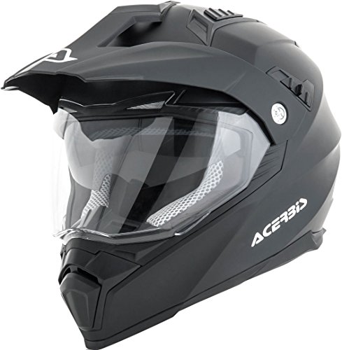 Acerbis - Casco Flip FS-606 - Color negro - Talla 2XL