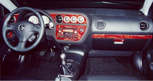 Acura RSX Interior de Madera del Burl Dash Juego de Acabados Set 2002 2003 2004 2005 2006