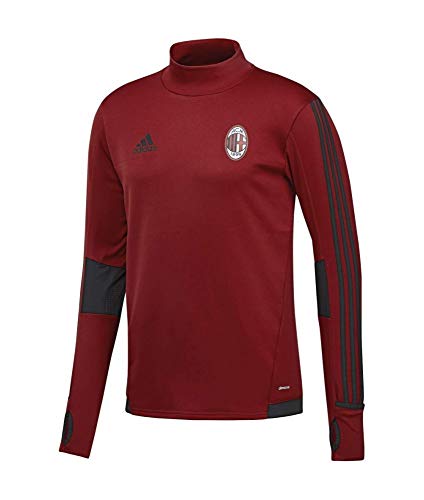 adidas ACM TRG Top Camiseta-Línea AC Milan, Hombre, Rojo (rojvic/Negro), M