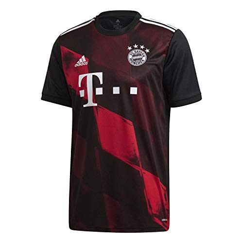 adidas FC Bayern Munchen Temporada 2020/21 FCB 3 JSY Camiseta Tercera equipación, Unisex, Negro, M