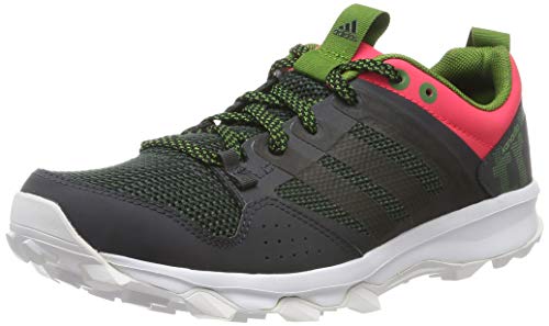 adidas Kanadia 7 TR W, Zapatillas de Running Mujer, Gris/Negro/Rojo (Griosc/Negbas/Rojimp), 38