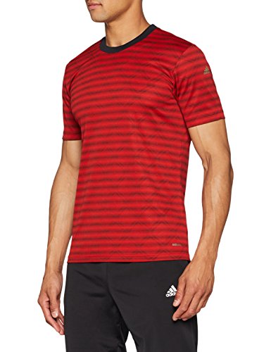 adidas Messi Adizero, Camiseta de deporte para hombre, Rojo (Rojo/Negro), Large
