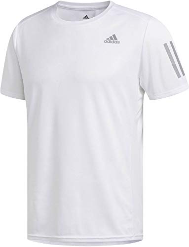 Adidas Response Tee M, Camiseta para Hombre, Blanco, L