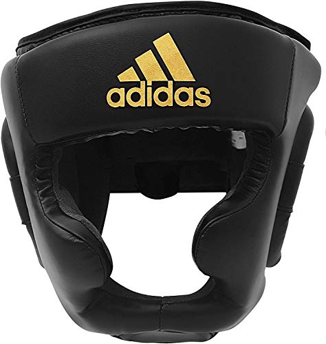 adidas Speed Super Pro Training HG Protección para la Cabeza, Unisex Adulto, Negro y Dorado, Medium adidas Speed Super Pro Training HG Protección para la Cabeza, Unisex Adulto, Negro y Dorado, Medium