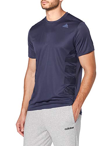 adidas Supernova Parley tee M T-Shirt (Short Sleeve), Hombre, Trace Blue f17, S