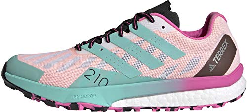 adidas Terrex Speed Ultra W, Zapatillas de Trail Running Mujer, FTWBLA/MENACI/ROSCHI, 38 EU