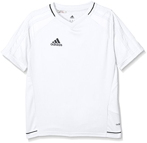 adidas Tiro 17 Training Jersey Camiseta, niños, Blanco (Negro), 116