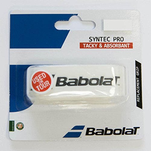 Babolat Syntec Pro X 1 Accesorio Raqueta de Tenis, Unisex Adulto, Blanco, Talla Única
